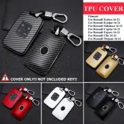 Car Remote Key Holder Shell Fob Cover Case with Keyring For Renault Clio Megane