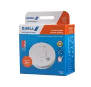 QUELL 10 Year Battery Photoelectric Smoke Alarm Q1400 Detector