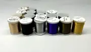 CASCADE CREST TOOLS MICRO FLOSS THREAD 18 SPOOL GUIDE LOT FLY TYING FLY FISHING