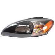 Headlight For 2003 Ford Taurus Left Driver Side Black Housing With Clear Lens