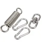 Swing Chair Hammock Spring Carabiner Hooks 8 Shape Rotation Loop Hanging Ac IP