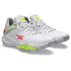 ASICS Basketball Shoes NOVA SURGE LOW Color White/Sunrise Red Us-Size 9