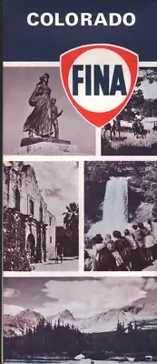 1967 FINA Road Map: Colorado NOS