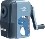 Table Pencil Sharpener,Manual Pencil Sharpener,Can Save time for Adults and Children and Keep The Table Clean (Blue)