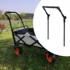 Foldable Wagon Handle Portable Trolley Handle for Beach Carts Garden Camping
