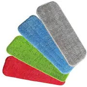 Replacement Microfiber Flat Mop Head Refill Floor Cleaning Pads Absorbent Cloths