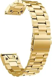 [RAYESS] 20/22/26mm Metal Strap For Garmin Fenix 7 7S 7X 6 6S 6X Pro 5 5S 5X Plus Stainless Steel Band Quick Release Smart Watch Correa