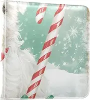 Cartoon Cute White Christmas Dog Photo Album Binder Photo Book Self Adhesive Scrap Book Photo Albums Childhood Photo Album 4x6, 6x8