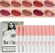 Lipsticks Women Set, 10 Colors Matte Lipstick Lip Tint Stain Set, Long Lasting Lipstick 24 hours Waterproof Matte Lipstick Set,Gifts for Girl Women Birthday Party