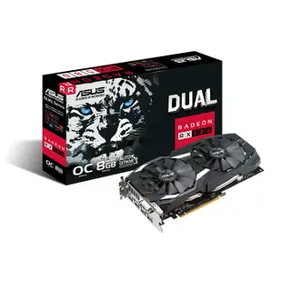 華碩 DUAL-RX580-O8G 過保 RX570 RX480