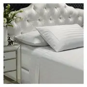 Weathered Stripe Cotton Flannelette Sheet Set by Accessorize Single