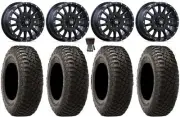 High Lifter HL25 15"Wheels Bk 35"BFG KM3 Tires UForceU10Pro/U10XLPro