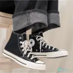 【正品】CONVERSE ALL STAR 1970 全黑 黑標 高幫時尚休閒百搭帆布鞋162050C男女鞋