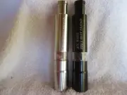 Salt Pepper Grinder Set of 2 Stainless Steel Thumb Push Grinder