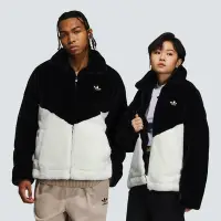 在飛比找Yahoo奇摩購物中心優惠-ADIDAS FUR LOGO JKT U 三葉草 男女休閒