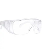 Qty.1 BISON LIFE Diamont Vented Over Glasses Safety Glasses Meets ANSI Z87.1 New