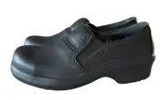 Ariat Expert Composite Toe Leather SD Clogs Work Shoes Black Oil/Slip Women’s 9B
