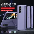 For Samsung Galaxy Z Fold 6 Fold 5/4/3 Rugged Stand Holder Case Cover with S Pen