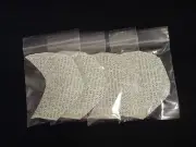 Vapon Topstick Custom Cut Front"B Curve"100 Piece Clear,Double Sided Tape ~Wigs.