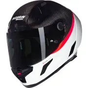 X-804 RS D.O.C. 346 Carbon White Glossy Full Face Helmet