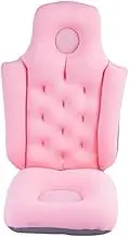 Yardenfun Portable Bath Stool Anti-Slip Mesh Mat Bath Pillow for Seniors Pregnant Women
