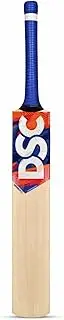 DSC Krunch 55 Men's Kashmir Willow Cricket Bat| Pro-Grade | Curved Blade | Designed for Powerful & Dominating Stroke