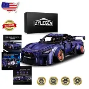 Innovative Race Car Building Toy Set with Remote Control and Detailed Design