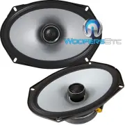 ALPINE S2-S69 6"X9" 260W 2-WAY SILK DOME TWEETERS COAXIAL CAR AUDIO SPEAKERS NEW