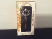 Wine Country Silverplate Royal Crown Wine Bottle Stopper Connoisseur Collection