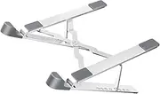 LABRIMP 1Pc Adjustable Portable Laptop Stand Foldable Design for Laptops Ergonomic Height Adjustable Holder for Gaming Video Watching and Typing Lightweight Construction