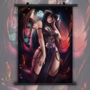 Overlord Albedo HD Canvas Print Wall Poster Scroll Room Decor