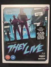 They Live Collectors Edition Box Set (4K UHD+Bluray+CD+Extras) Factory Sealed