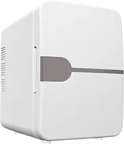 Compact Refrigerator Mini Fridge Little Tiny Fridge Makeup Fridge Portable Thermoelectric Cooling and Warmer for Foods Office, White