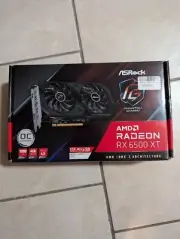 ASRock AMD Radeon RX 6500XT 4GB GDDR6 Phantom Gaming Graphics Card