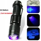 3-Modes Portable Mini UV Light Torch LED Blacklight Flashlight Ultra Violet Lamp