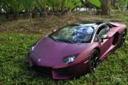 1/18 Welly Lamborghini Aventador LP700-4 LED custom ver.