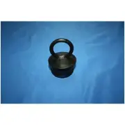 T.H. MARINE PP-150-DP 1 1/2 VINYL PUSH PLUG-Black PP-150-DP
