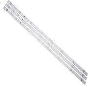 BGBLKLGPPN LED Backlight Strip 8 Lamp Compatible with TCL 43" TV D43A810 L43F1B L43P1A-F 43HR330M08A2 V5 Shine0n 2D02636 DS-4C-LB4308-HR02J TV Light Strip