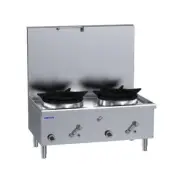 Luus WZ-2SP Two Hole Compact Waterless Stockpot - WZ-2SP-LU