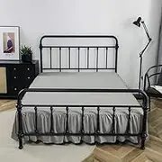 Bed Valance Skirt, Bed Wrap Bed Skirt Double Single King Size Bedspread Divan Bed Base Wrap Valance Sheet Alternative to Traditional Valance Sheet Skirt Easy to Fit