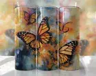 20oz Tumbler , Coffee Cup,Butterfly Tumbler,Travel Cup, Mugs, Cups