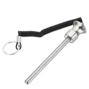 3/8 x 4-3/4" Magnetic Weight Stack Pin Universal Gym Pin Silver