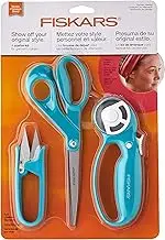 Fiskars Garment Making Starter Kit (3pc), Turquoise 3 Count