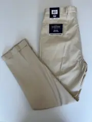 Dockers Oyster Signature Pleated Dress Pant Straight Fit Pant Size W36 X L34