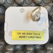 Sankyo Music Box Movements, Plays "We Wish You A Merry Christmas" Christmas Tune