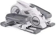 Mini Stepper Elliptical Machine Fitness Exercise Trainer with Non-Slip Pedal and Adjustable Resistance, HD Display，Suita