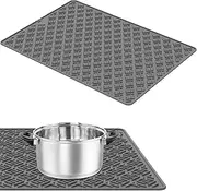 Large Size Silicone Stovetop Covers, Oven Stove Top Covers Heat Resistant Dishwasher Safe Electric Stove Cover Mat Foldable Cooktop Cover for Stove Top (Gray)