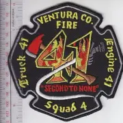 Ventura County Fire Department Fire Station 41 Squad 4 Simi Valley California
