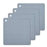 Silicone Trivets Mats Pot for Countertop Pads Heat Resistant Table Placemats