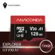 2入組ANACOMDA 巨蟒 Explorer MicroSDXC UHS-I U3 V30 A1 128GB 記憶卡